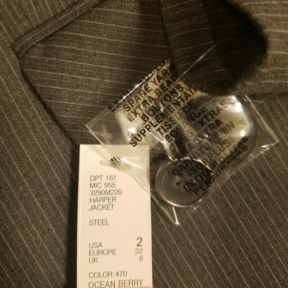 🌟🆕NWT Antonio Melani Gray Harper Blazer / Jacket - Picture 5 of 6